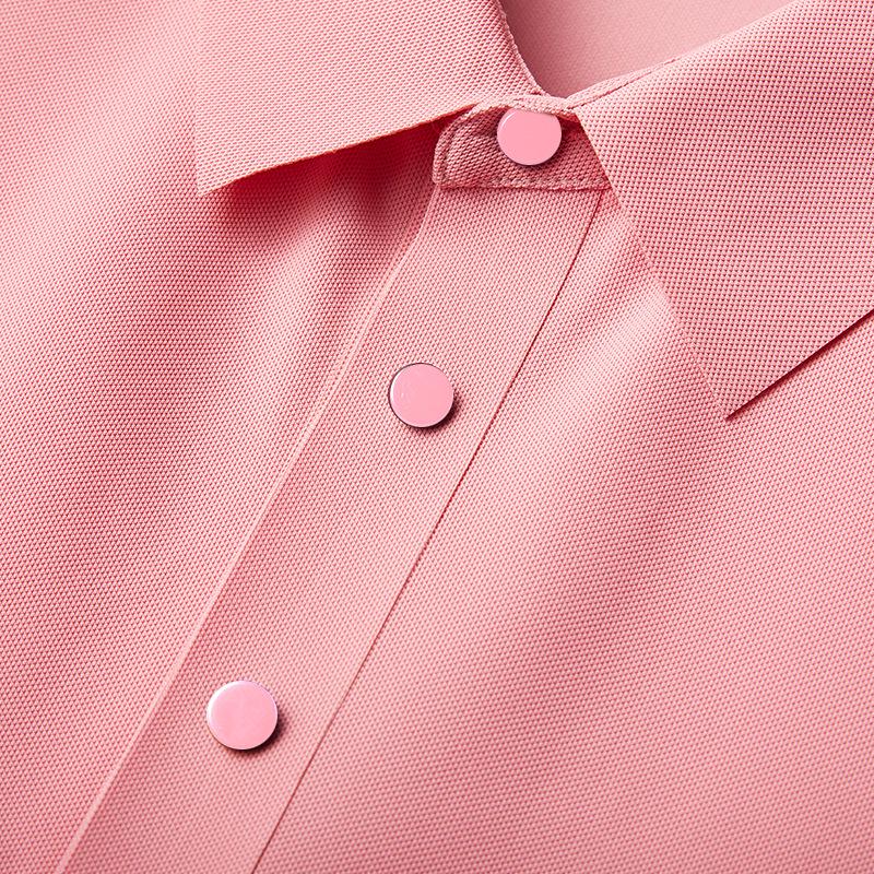 Men's Ice Silk Seamless Short Sleeve Polo Shirt – Business Casual Summer T-Shirt