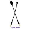 Lightweight Microphone Gaming Headsets Game Mic 3.5mm Plug 500uA Current Consumption Audio Microphone Easy To Install