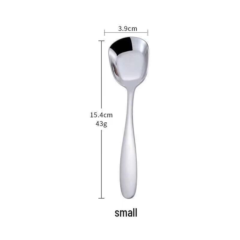 Uotuo 316 Stainless Steel Flat Spoons (Set of 6)