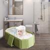 Baby Bath Tubs Folding Durable Baby Tub Portable Pvc Thicken Spa  Large Tubs With Shower Car Use Newborn Child Bathtub