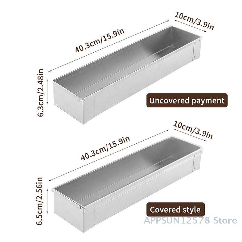 Tiramisu Muffin Pan Stainless Steel Cheesecake Pan Baking Mould Rectangle Cake Pan For Birthday Cake Cake Bread Chiffon Tiramisu