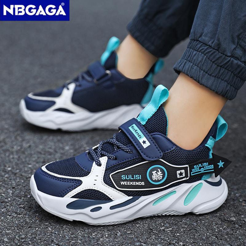 Fashion Boys' Shoes Breathable Mesh Children's Summer Casual Shoes Outdoor Non-slip Kids Lightweight Sneakers Size 28-39
