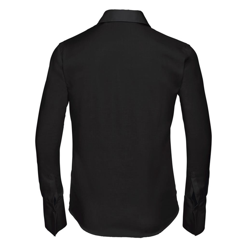 Russell Collection Womens/Ladies Ultimate Non-Iron Tailored Long-Sleeved Shirt