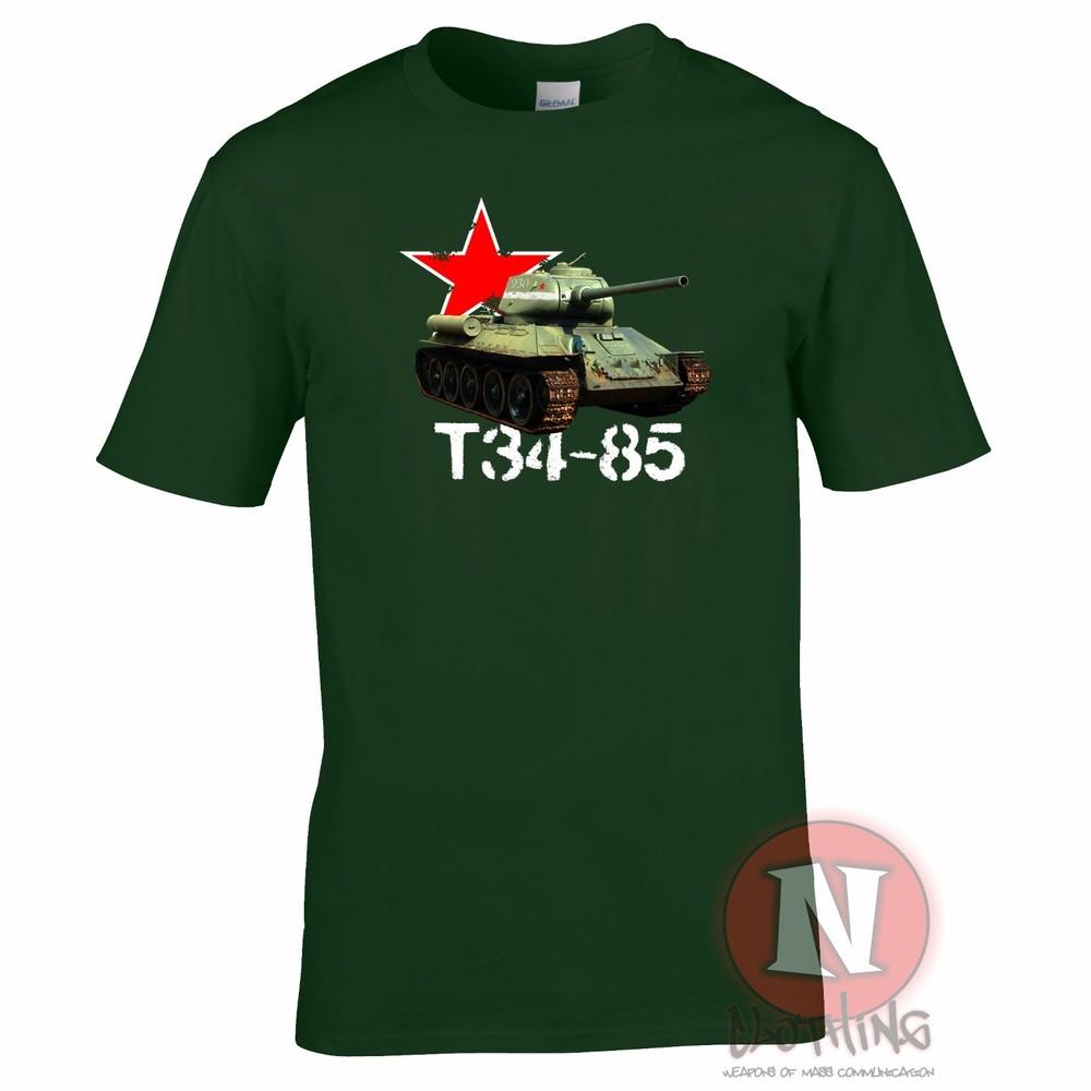 Russian T3485 Tank TShirt Ww2 Military Armour World Of War Tanks Eastern Front S