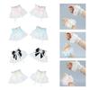 Sheer Ruffle Lace Cuffs Girls Elastic Wrist Cuffs for Y2k Girls Taking Photo Shirt Decorations Female Lace Wrist Cuffs