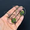 Moldavite Earrings, 999 Copper Wire Wrapped Gemstone Jewelry, Handmade  Earrings For Mother Day