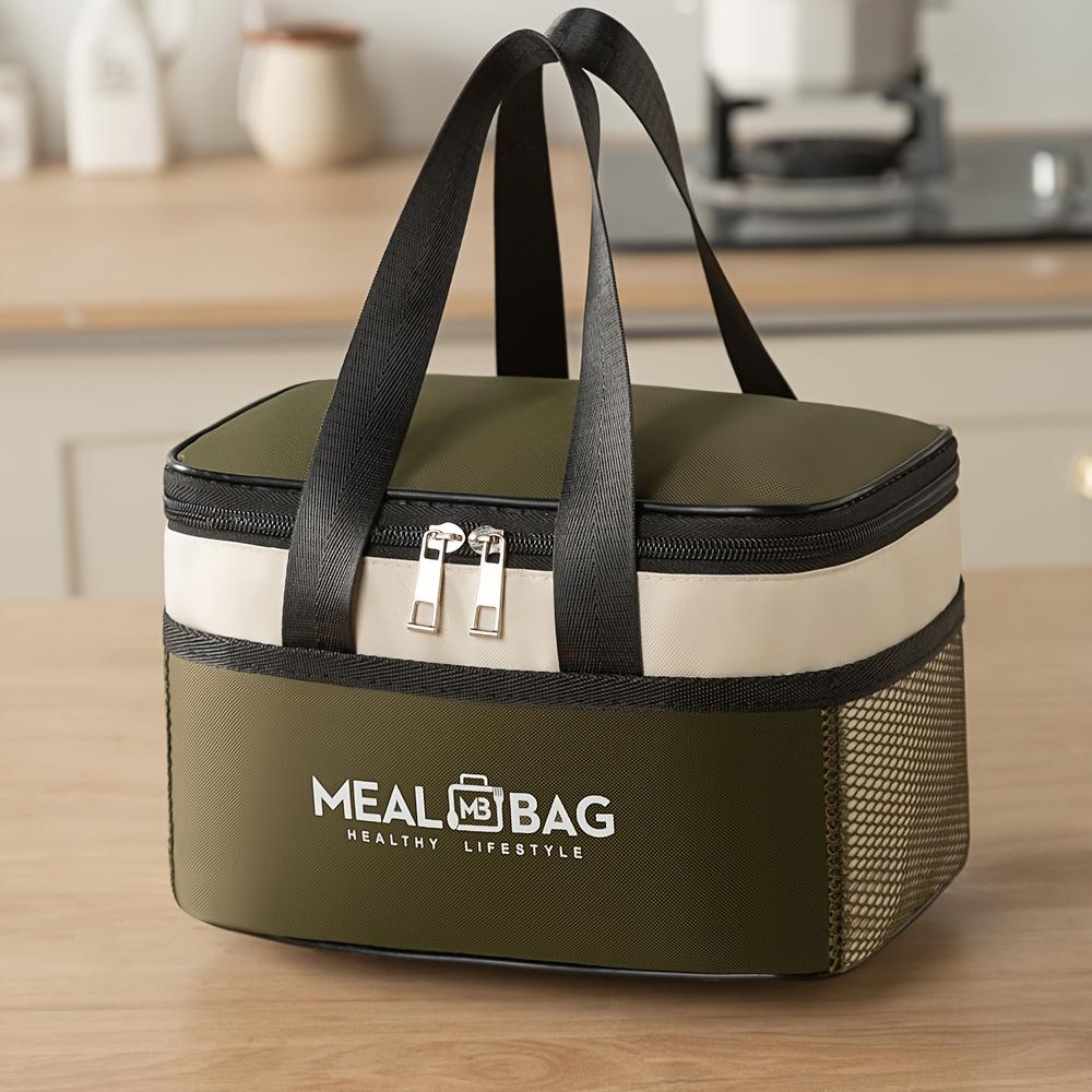 1Pcs Portable Lunch Bags Thermal Insulation Lunch Box Storage Bag Children's School Lunch Box Bags Picnic Storage Large Capacity