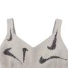Nike Einfache Lässige Gestrickte Weste Damen Tops Weiß FD4275-104