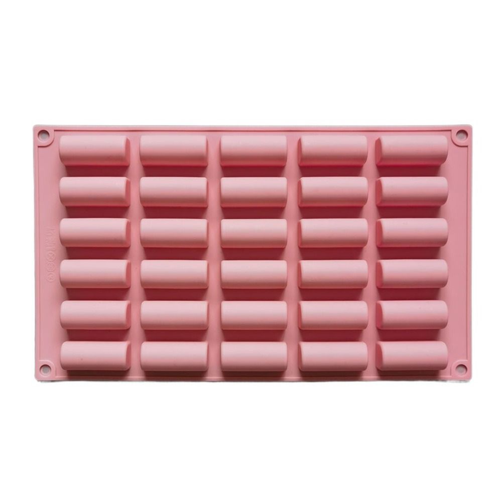 

Антипригарная силиконовая форма для выпечки Мини-форма для конфет Форма для кекса Разъемная форма для воска Форма для хлеба розовый