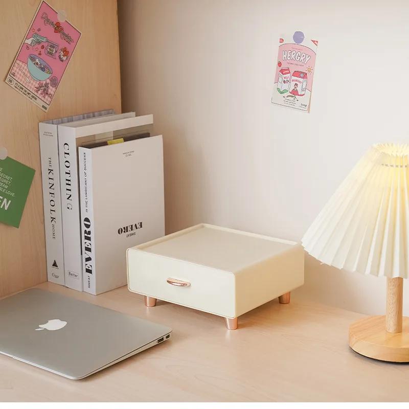 Desktop stationery storage box Multi layer drawer storage Student desktop office desk dormitory desk organizer moisture-proof