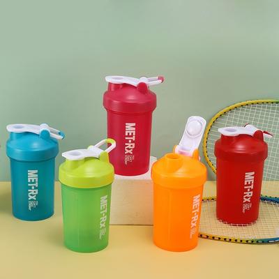 Gobelet shaker à protéine en plastique à grande capacité, portable, LOGO, tasse à eau