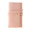 Space Saving Leather Jewelry Case Roll With Multiple Pockets For Earring Rings Necklace Storage Handheld Packaging Bag HX6C