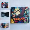 Naruto Wallet Anime Figure Uchiha Madara Kakashi Sasuke Pu Leather Short Coin Purse Multi Functional Wallet Card Holder Gift