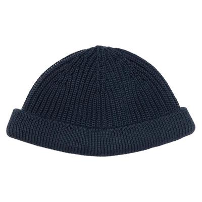 Basic Enchi All Season Short Roll Hand Shallow Knit Islamic One Size Fits and Watch, Washable, Beanie, Watch, Stretchy, Washable, Volume, All, Women's