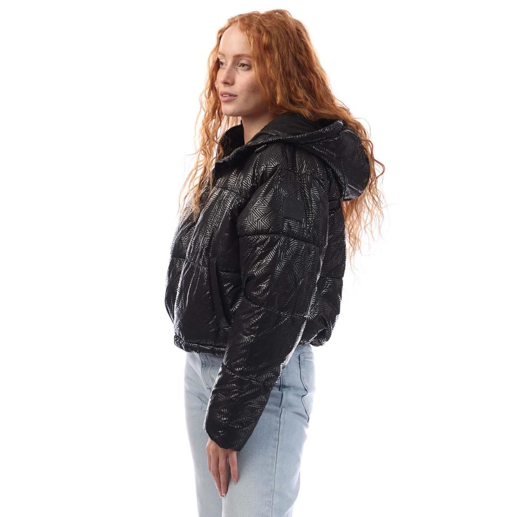 DKNY Womens/Ladies Crosswalk Print Cropped Jacket