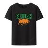 Bull Bear Market Capitalis Graphic Printing T-shirts Funny Tee Leisure Aesthetic Camisa Summer