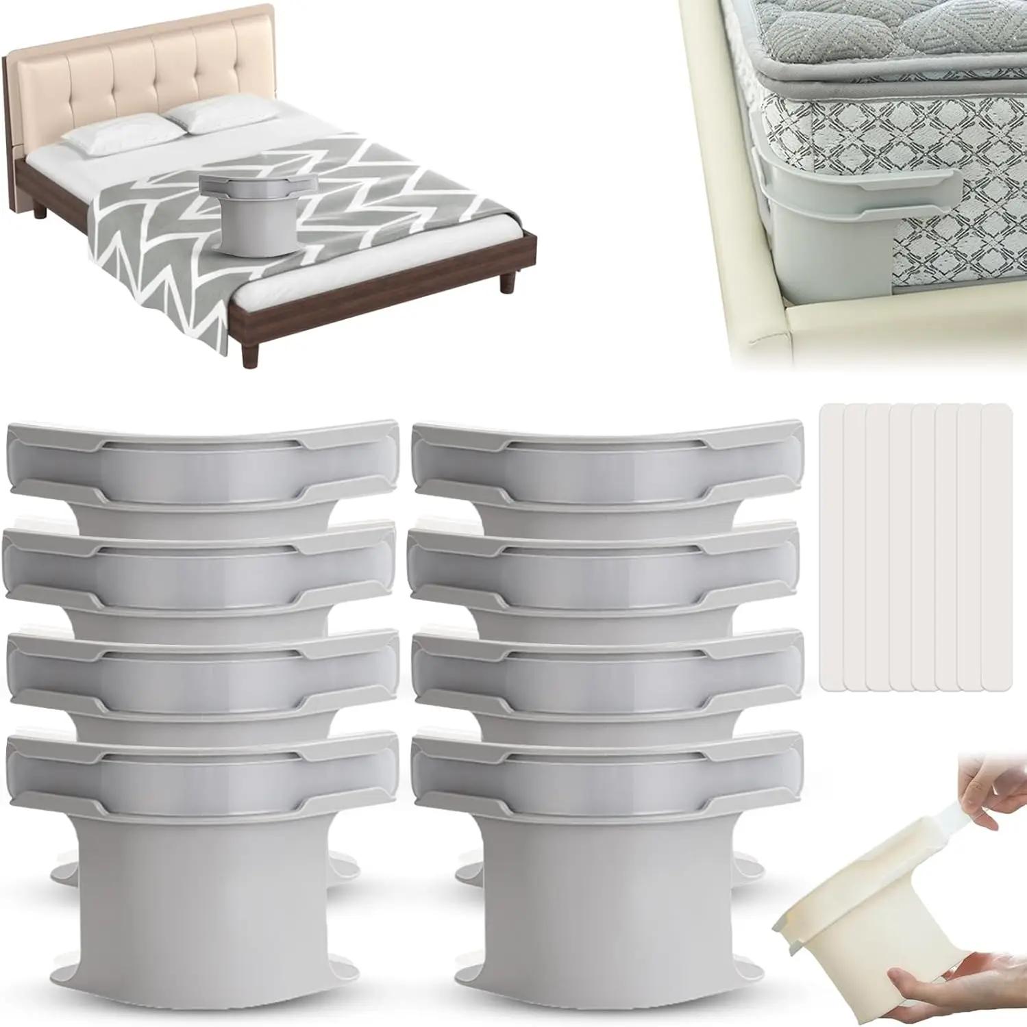 

NEW 8pcs Bed Lock Sheet Holders Fitted Sheet Clips Fit All Mattress Size Heavy Duty Corner Fitted Sheet Straps Bedsheet Grippers