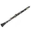 Clarinet Set 17 Key Wood Bb with Cleaning Cloth Reed Screwdriver Box Musical InstrumentBlack