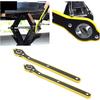 Auto Labor-Saving Jack Ratchet Wrench, Pair 13.4in Car Jack Ratchet Wrench Labor Saving Tire Wheel Lug Wrench Repair Tool for Cars SUVs Trucks