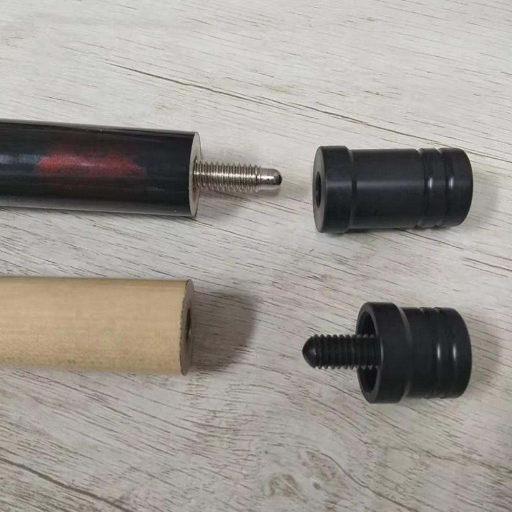Joint Caps 1Set Special Billiard Cue Joint Protector Set Plastic Black Joint Caps Middle Wheel Protection Cover for Uni Loc Wavy