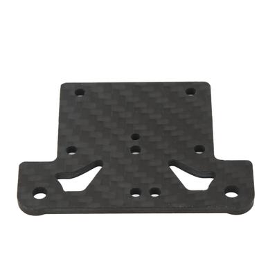RC Top Plate Carbon Fiber Replacement RC Shock Tower Board RC Steering Tie Rod Fixing Plate for ARRMA 1 7 1 8 RC Car