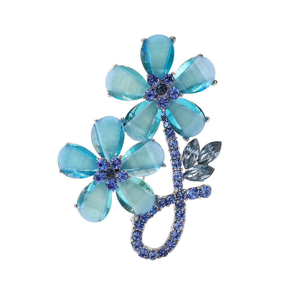 Fashionable Plant Flower Chest Flowers, Brooches, Instagram Style Accessories, Trendy Clothing with Elegant Design Sense, Accessory Pins