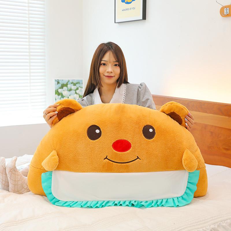 Butter Bear Capybara Plush Toy Oversized Companion Girls Cozy Bedside Doll Gift