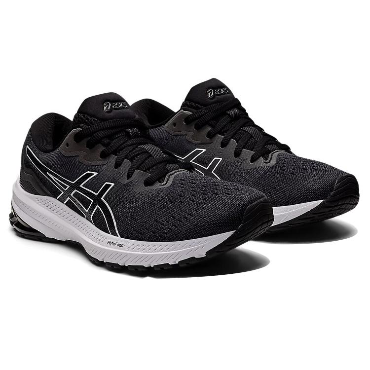new Asics GT 1000 11 Black White Women's