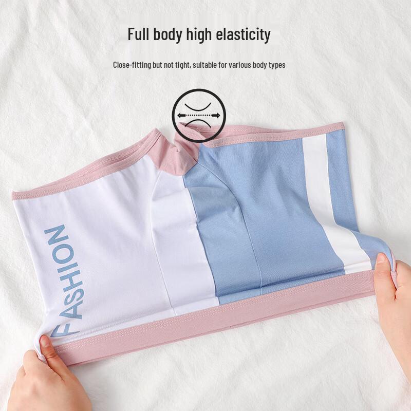 Langsha Men's Cotton Anti-bacterial Breathable Boxer Briefs