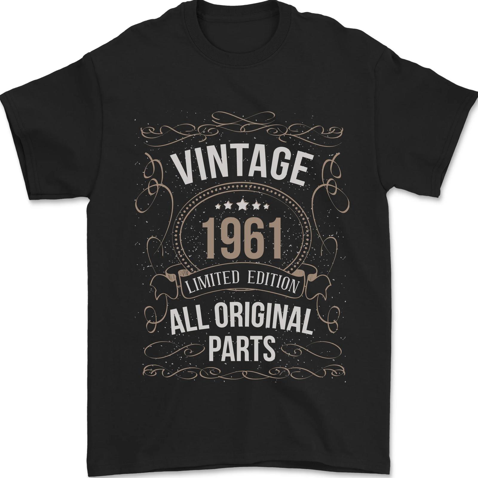 65th Birthday Limited Edition 1961 Mens T-Shirt 100% Cotton XXXXL
