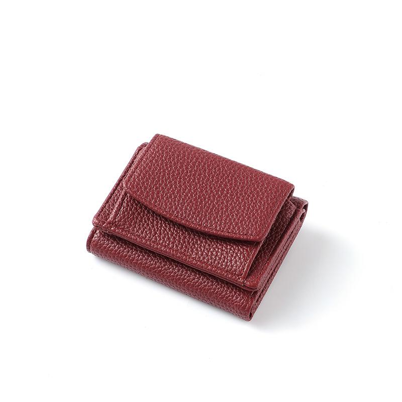 Women's Compact Multi-Card Zipper Wallet & Coin Purse