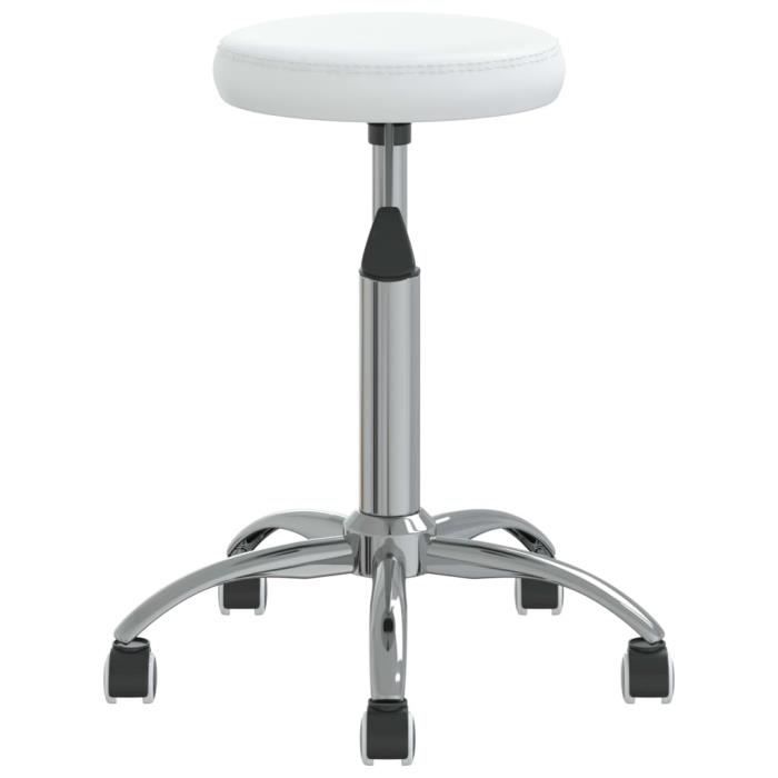 VidaXL Dining Chair White, Faux Leather