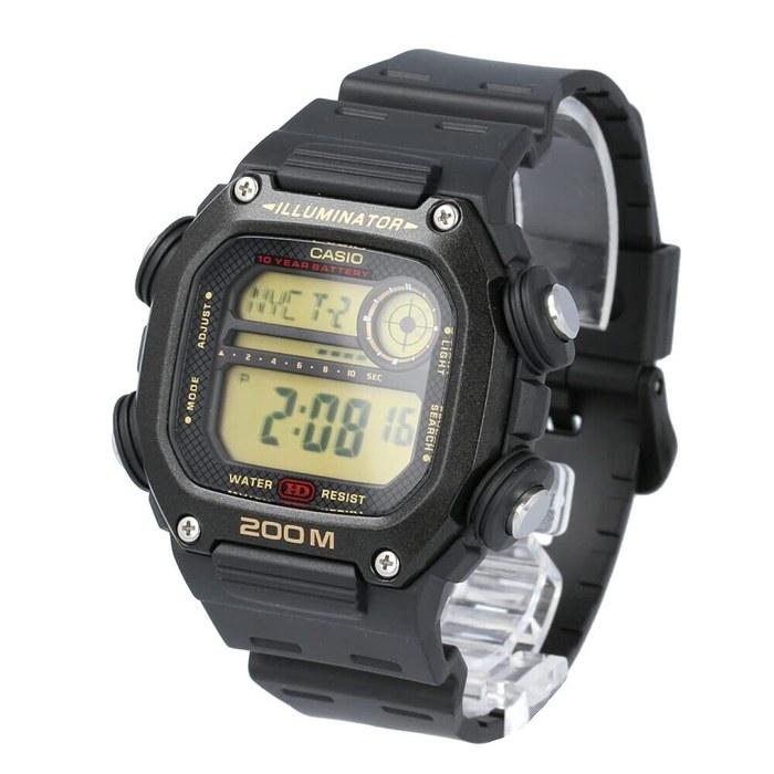 CASIO STANDARD DW-291H-9A Digital Watch - Black Rubber