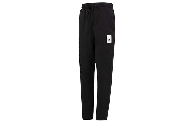 Спортивные брюки Adidas мужские черные средней посадки IA9367 M