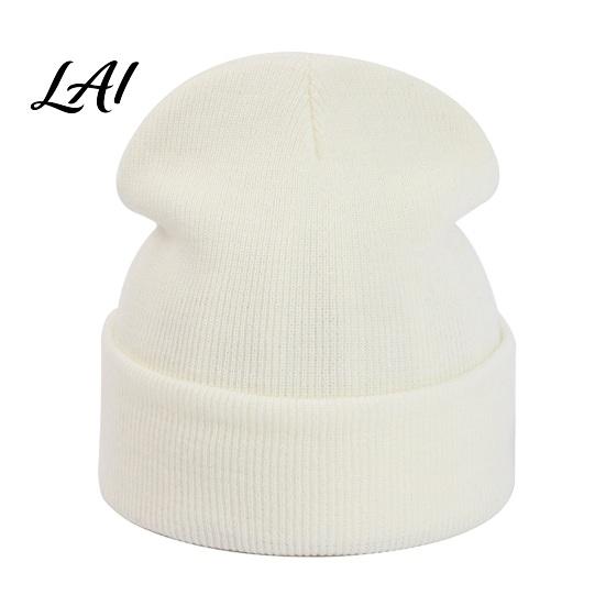 Daily Commuter Warm Gear Unisex Solid Color Knit Beanies Classic Slouchy Skull Cap for Winter Colorful Cold Weather Hat Casual Headwear Men