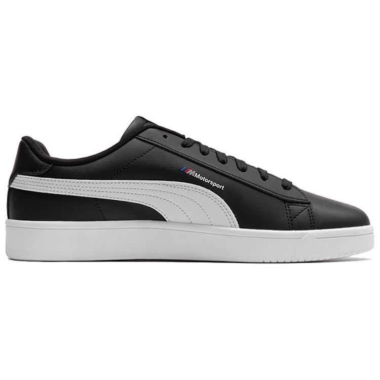 Puma BMW M Motorsport Court Fashion Casual Low-Top Sneakers Unisex Sneakers Black White 339928-01