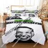 3D Print Oxxxymiron Bedding Set Boys Girl Twin Queen King Size Duvet Cover Pillowcase Bed boys Adult Home Textiles