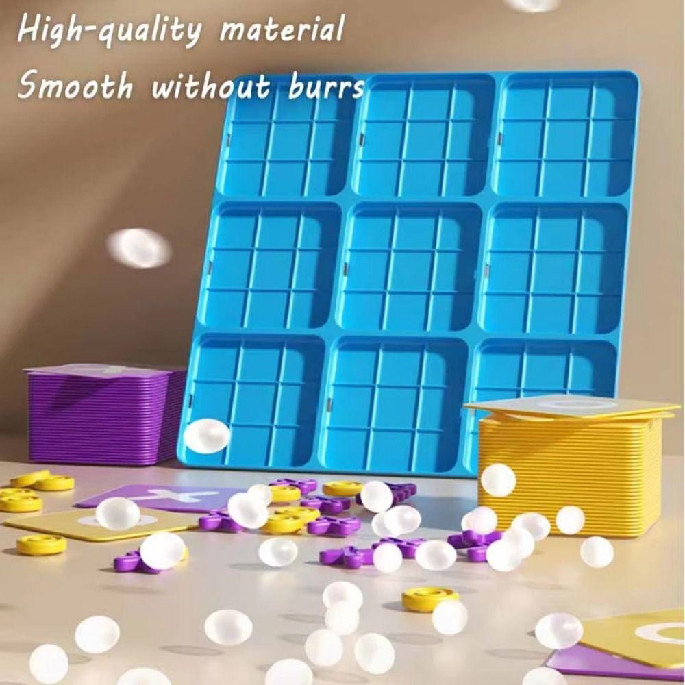 Montessori Montessori Puzzle Table Game Funny XO Chess Game  Family Entertainment
