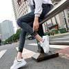 Women's High-Waisted Winter Skinny Jeans with Velvet Lining
