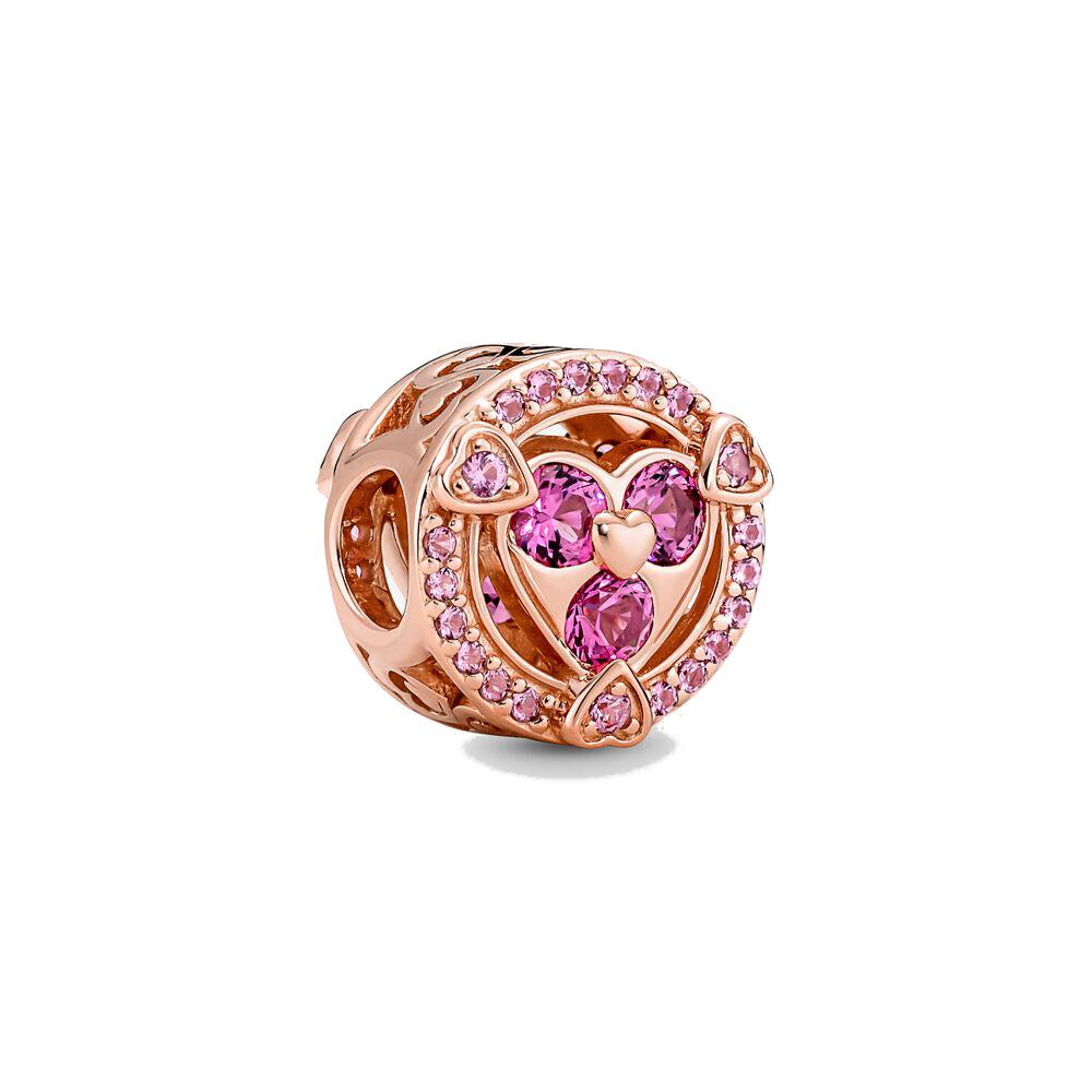 Europe Copper Family Charm Fit Original Bracelet Jewelry Glow-In-Dark Firefly Pendant Dangle Heart Bead