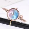 Trendy Women's Candy Color Alloy Quartz Bangle Watch