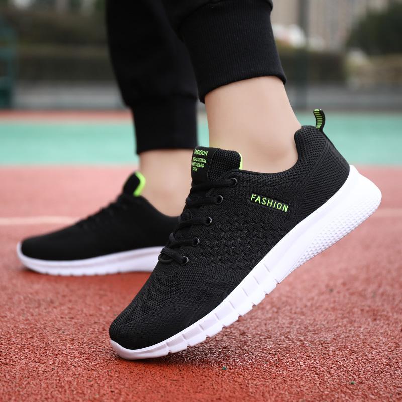 Sneakers Male Summer Breathable Sports Lightweight Platform Outdoor Running Mesh Travel Comfortable Training Casual Shoes 2025