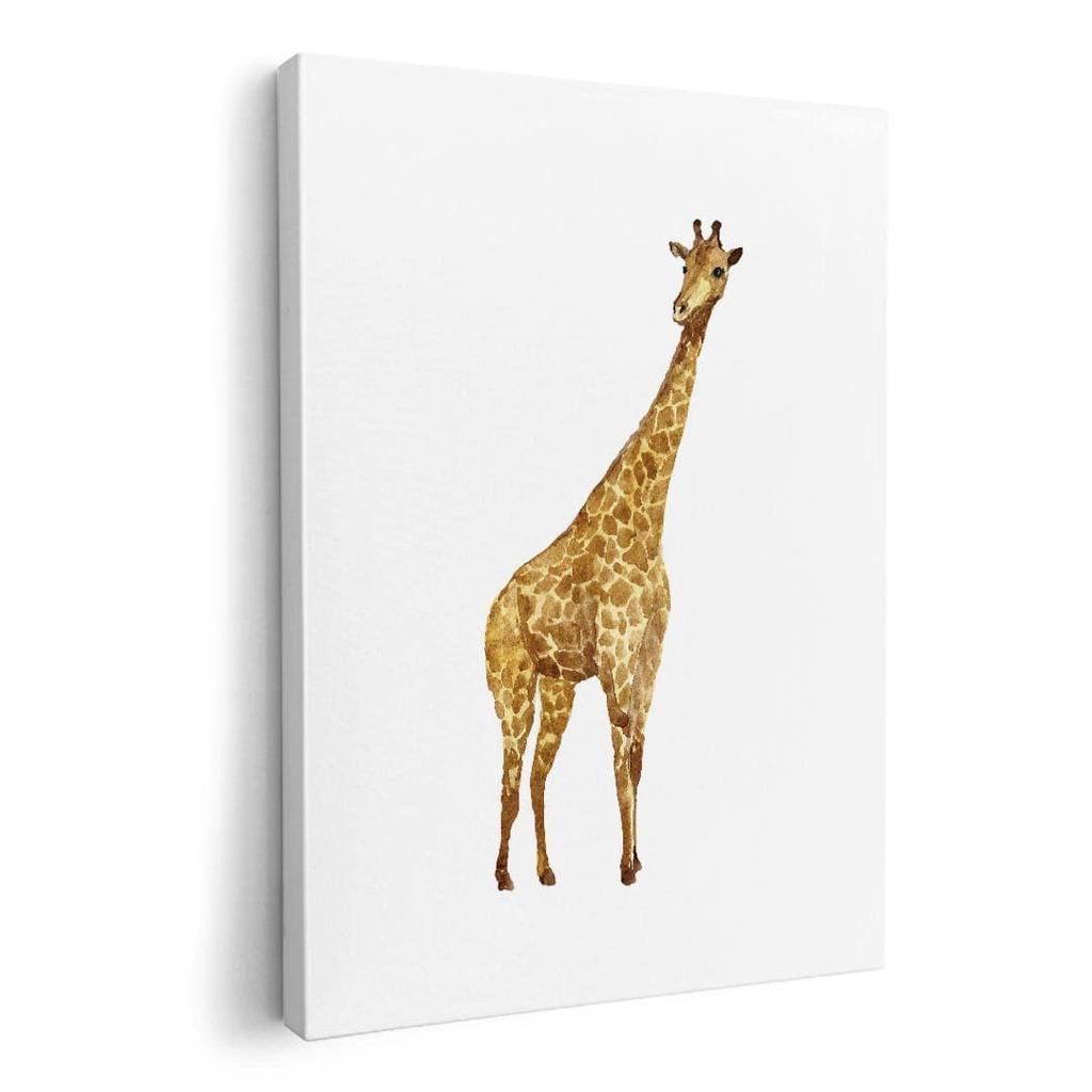 Art 420mm x Wall Wooden Stylish Interior Giraffe Panel, Painting, Decoration, igsticker, 297mm, A3, Photo, Hanging, Frame, Decor, 020029, Animal,