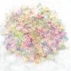 50pcs 7x13mm Acrylic Bellflower Beads Caps Jewelry Findings Charms Bracelets Spacer Beads for Jewelry Making