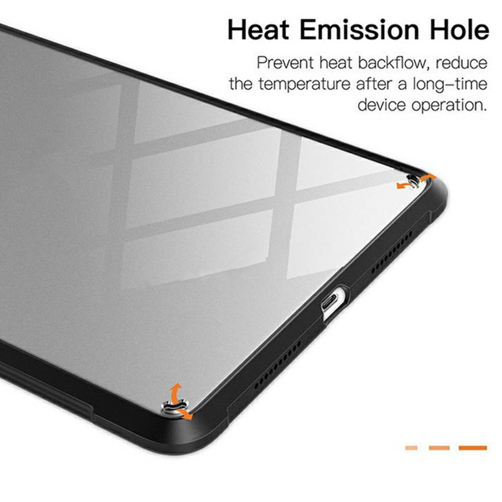 For iPad (2025)/iPad 10.9 (2022) Case TPU+Acrylic+PC Matte Shockproof Tablet Cover