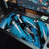 Carolina Panthers Mouse Pad Large Gaming Table Cushion Nonslip Laptop Tablet Big Mousepad Xxl Mat Mini Pc Playmat With Lock Edge