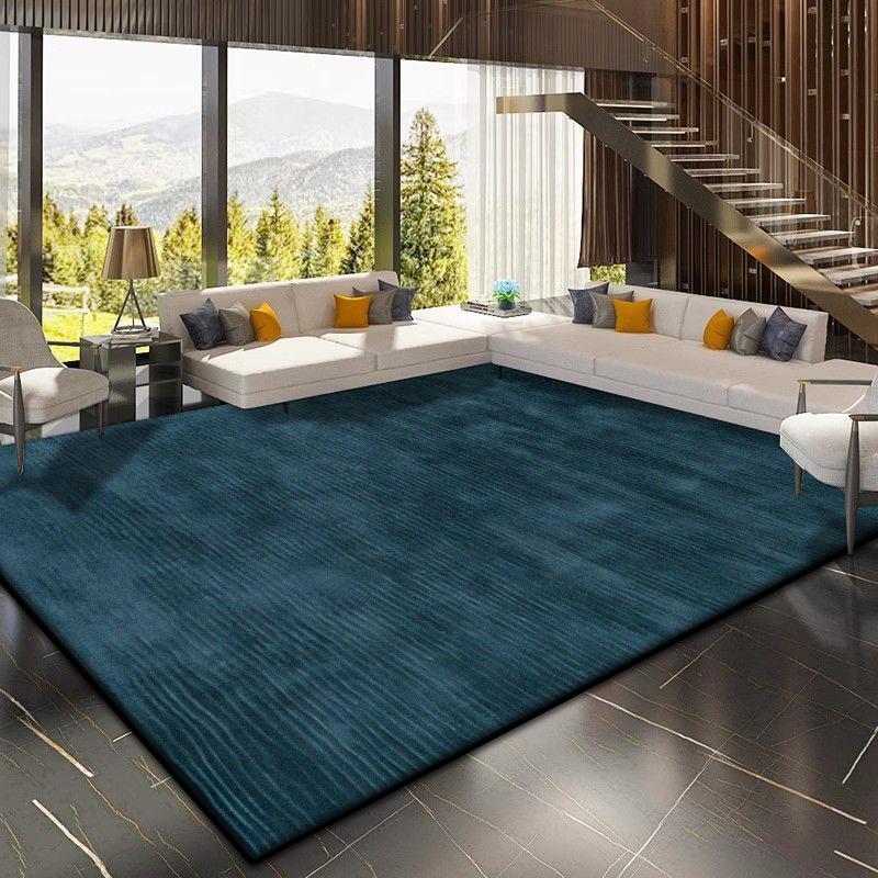 Modern Abstract Decoration Home Rug Solid Color Non-slip Large Living Room Carpet Washable Entrance Door Mat Easy Cleaning Soft