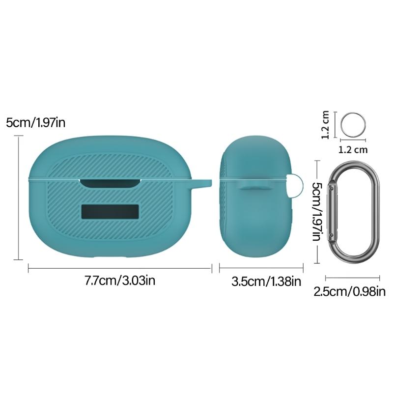 Silicone Housing Case Dustproof Waterproof Guard Against Protector Cover Damage Prevention for The Everyday Earbuds 2024