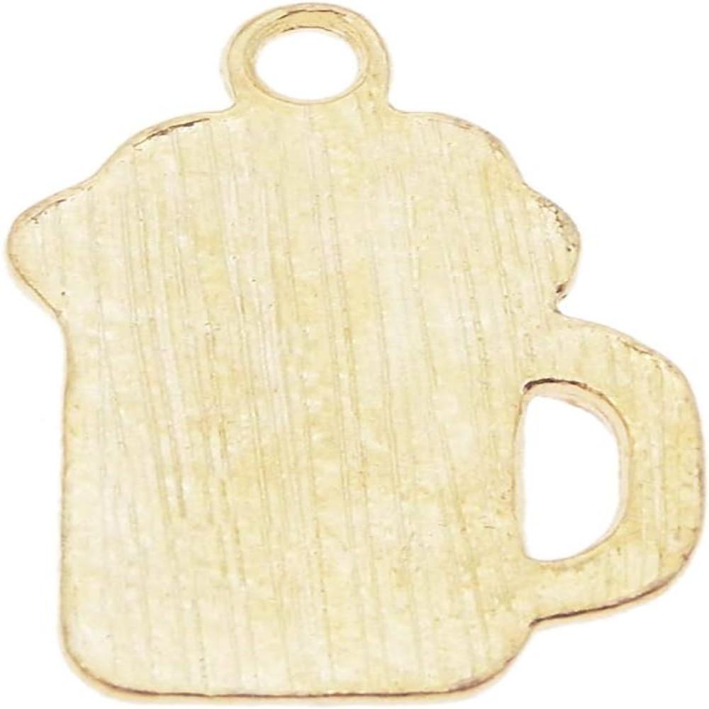 30 buc Mici Căni Emailate de Bere Farmece Pendante Placate cu Aur Decor Pendante pentru Breloc pentru Cercei