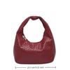 Women Classic Woven Embossed Soft Pu Leather Small Top Handle Hobo Shoulder Bag Casual Daily Handbag
